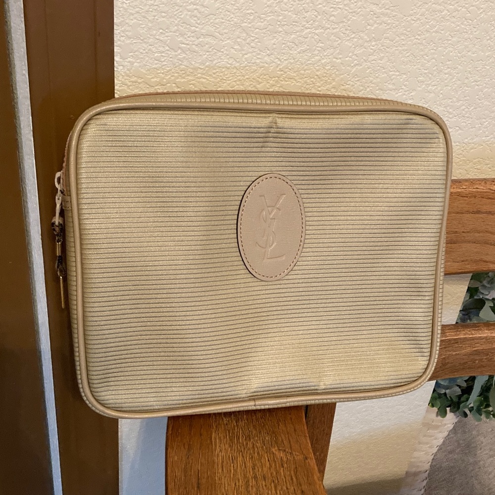 Yves Saint Laurent Cosmetic/Makeup/Toiletry Bag Vintage